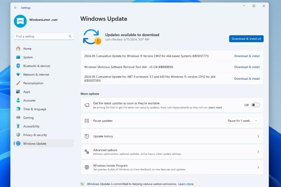 微软Win11五月累积更新KB5037771:功能升级与潜在问题解析
